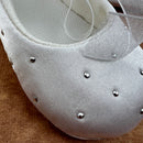 Frazer James Baby Girls Soft White Shoes FJS017