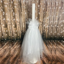 Greek Orthodox Wedding Candle White