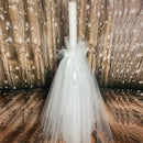 Greek Orthodox Wedding Candle White