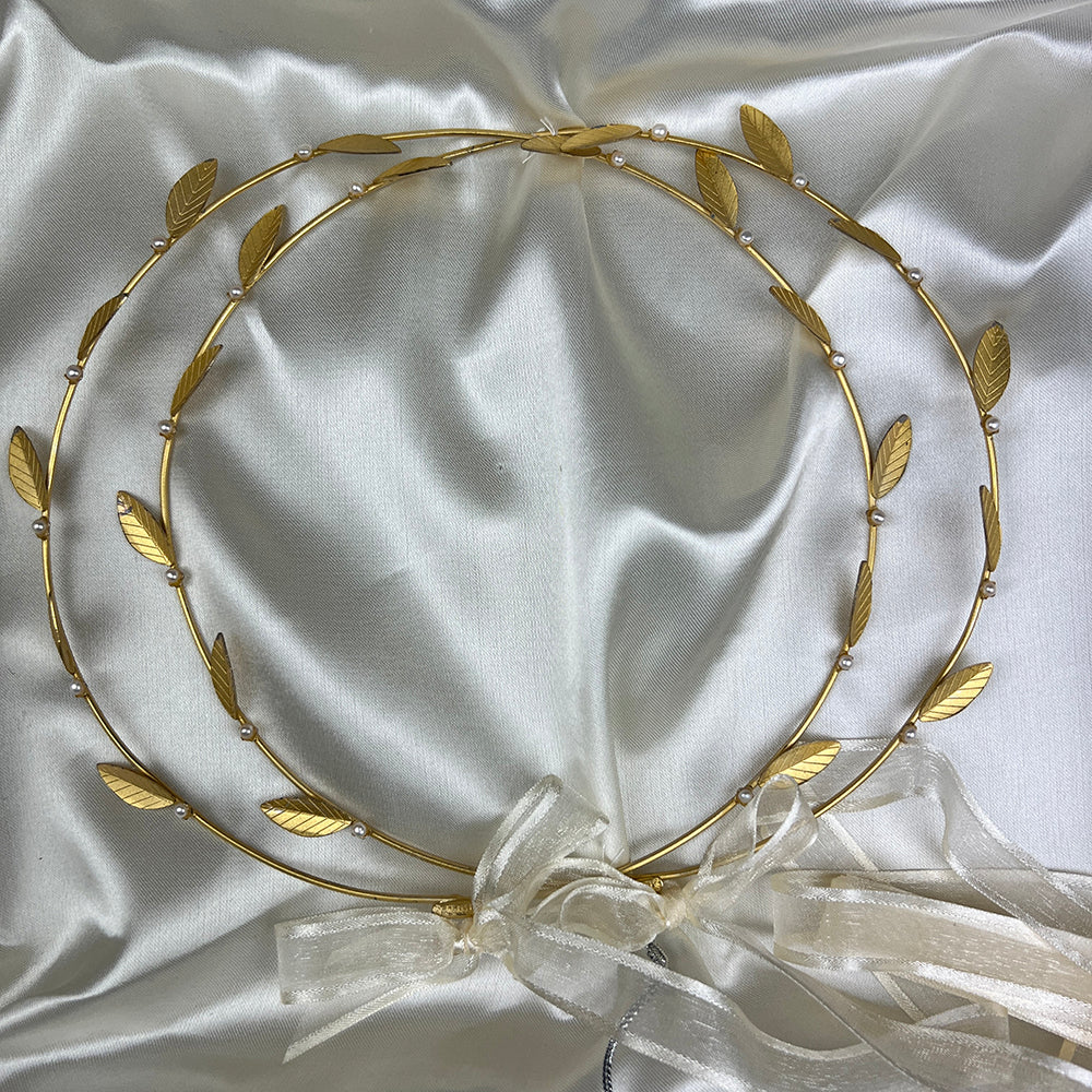 STEFANA ''Love Vibes''/ Greek Crowns popular / Orthodox Greek Wedding Crowns / Στέφανα Γάμου / Στεφανα Γαμου / Greek Tiaras / Wedding Tiaras.