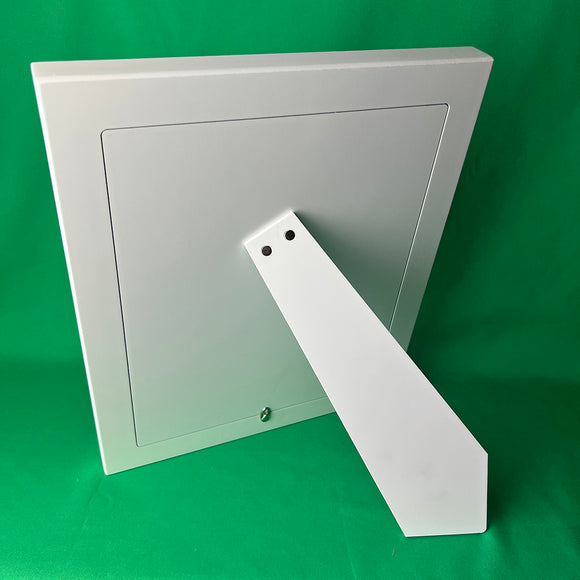 Greek Orthodox Wedding Stefana Display Frame WSFL03 SIlver White