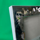 Greek Orthodox Wedding Stefana Display Frame WSFL03 SIlver White