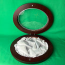 Greek Orthodox Wedding Stefana Display Frame WSFOV02 SIlver Brown