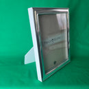 Greek Orthodox Wedding Stefana Display Frame WSFS01 SIlver White