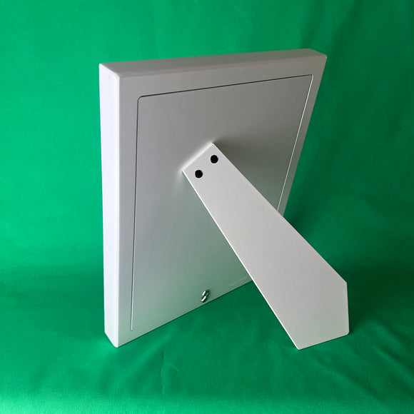 Greek Orthodox Wedding Stefana Display Frame WSFS01 SIlver White