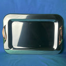 Greek Orthodox Wedding Tray SIlver Rose Gold