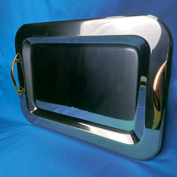 Greek Orthodox Wedding Tray SIlver Rose Gold