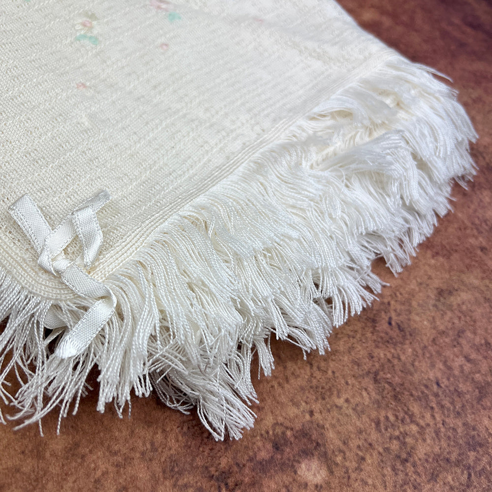 Idris Of London Shawl J242 Ivory