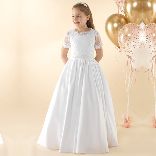 LWCD41 Little White Collection Holy Communion Dress