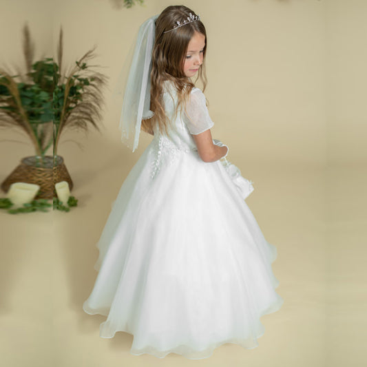 LWCD81 Little White Collection Holy Communion Dress