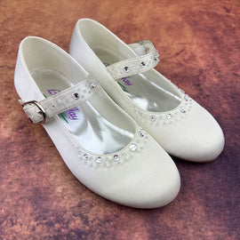 Linzi Jay Girls Shoes White LS204