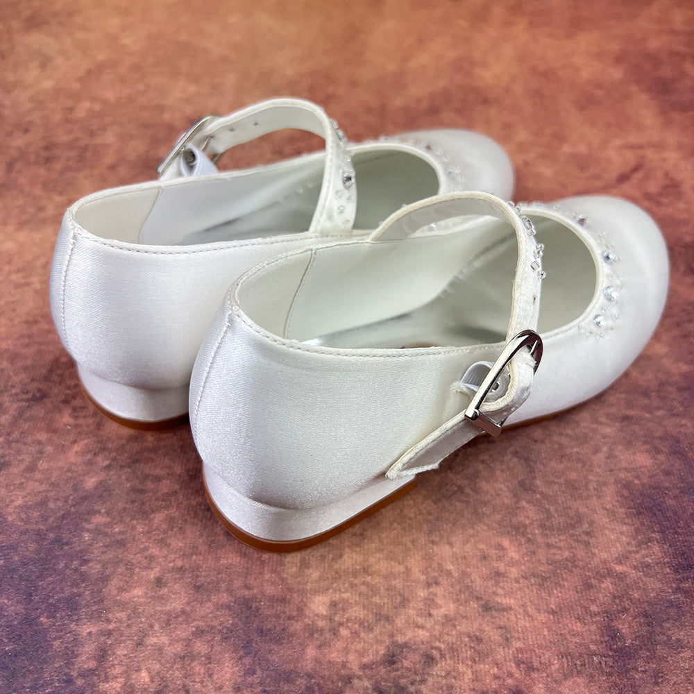 Linzi Jay Girls Shoes White LS204