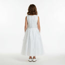 Linzi Jay Communion Bridesmaid Flower Girl Dress White