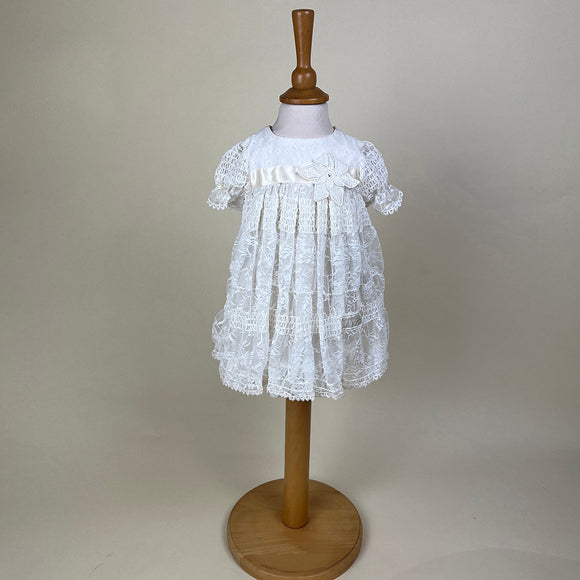 Little Darlings Christening Dress Ivory 2040