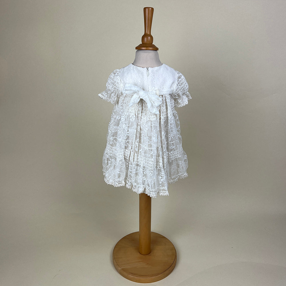 Little Darlings Christening Dress Ivory 2040