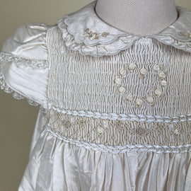 Little Darlings Christening Dress Ivory BD9009