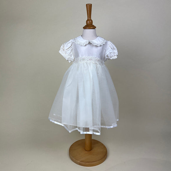 Little Darlings Christening Dress Ivory D1310