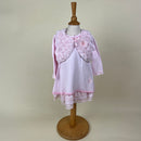 Little Darlings Girls Outfit Pink 1518