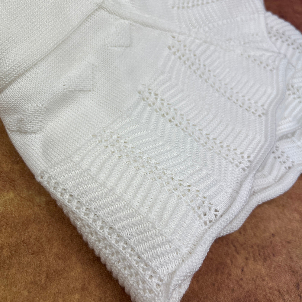 Little Darlings Shawl SH9015 Ivory