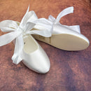 Little People Girls Flat Shoes White Tonie