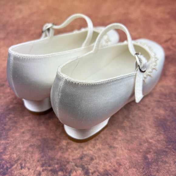 Little People Girls Shoes White 4864