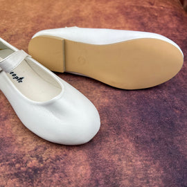 Little People Girls Shoes White 4962