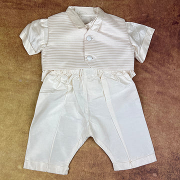 Lynnat Silk Four Piece Set Ivory LY44