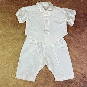 Lynnat Silk Four Piece Set Ivory LY44