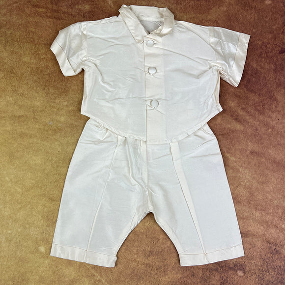 Lynnat Silk Four Piece Set Ivory LY44