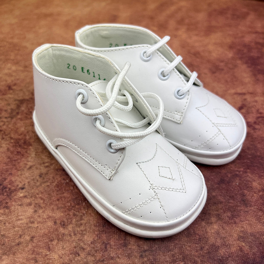 PEX Baby Boys Boots White B3314