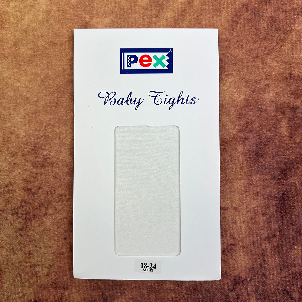 PEX Baby Tights White 4387