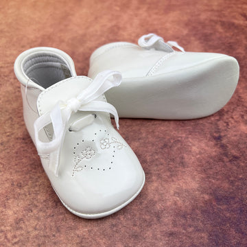 Panyno Baby Boys Soft Boots White A1300