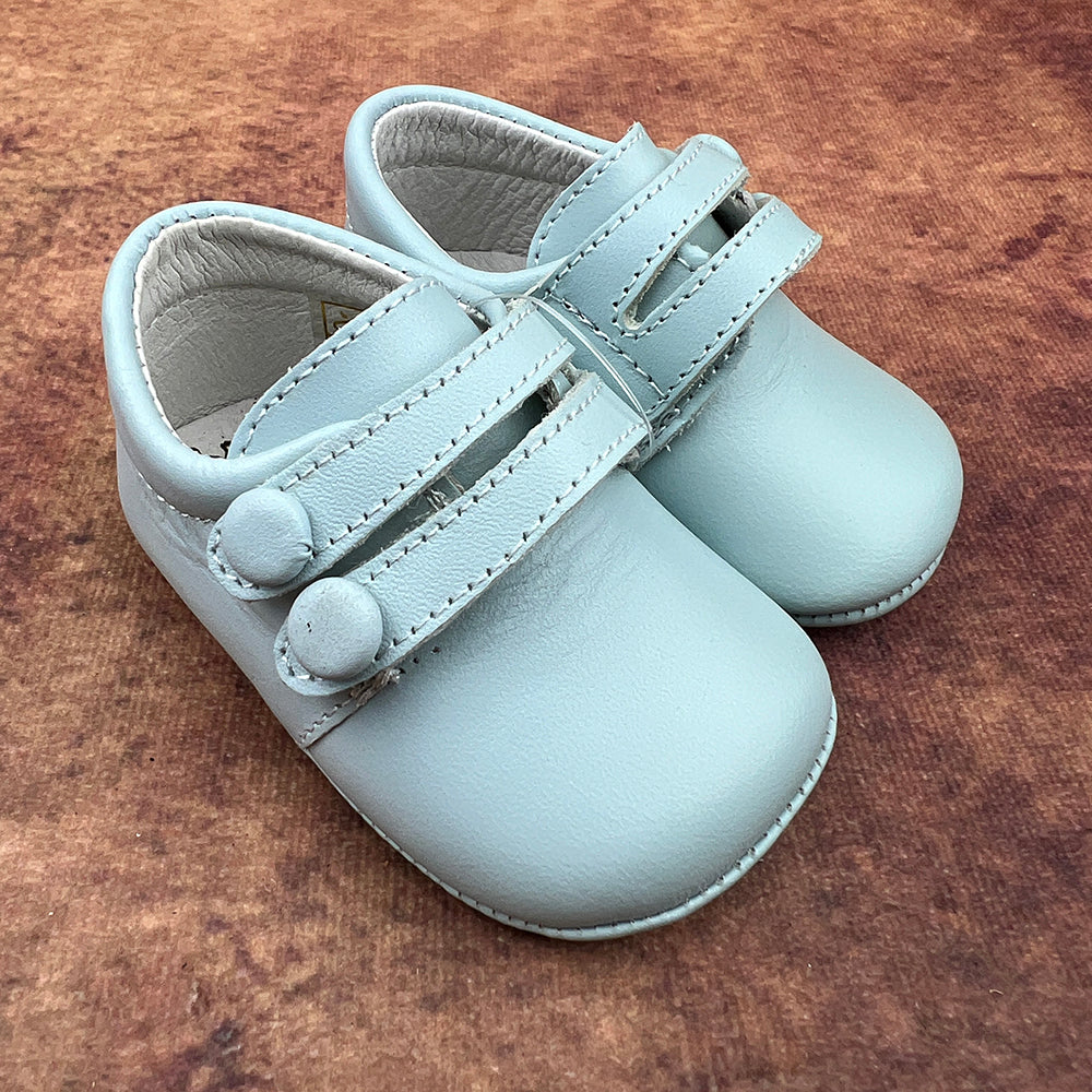 Panyno Baby Boys Soft Shoes Baby Blue A1319