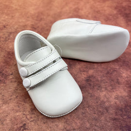Panyno Baby Boys Soft Shoes Ivory A1319