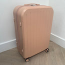 Pink Large Checked Suitcase