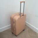 Pink Large Checked Suitcase