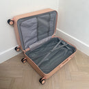 Pink Large Checked Suitcase
