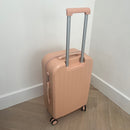 Pink Medium Checked Suitcase Greek Orthodox Christening Box