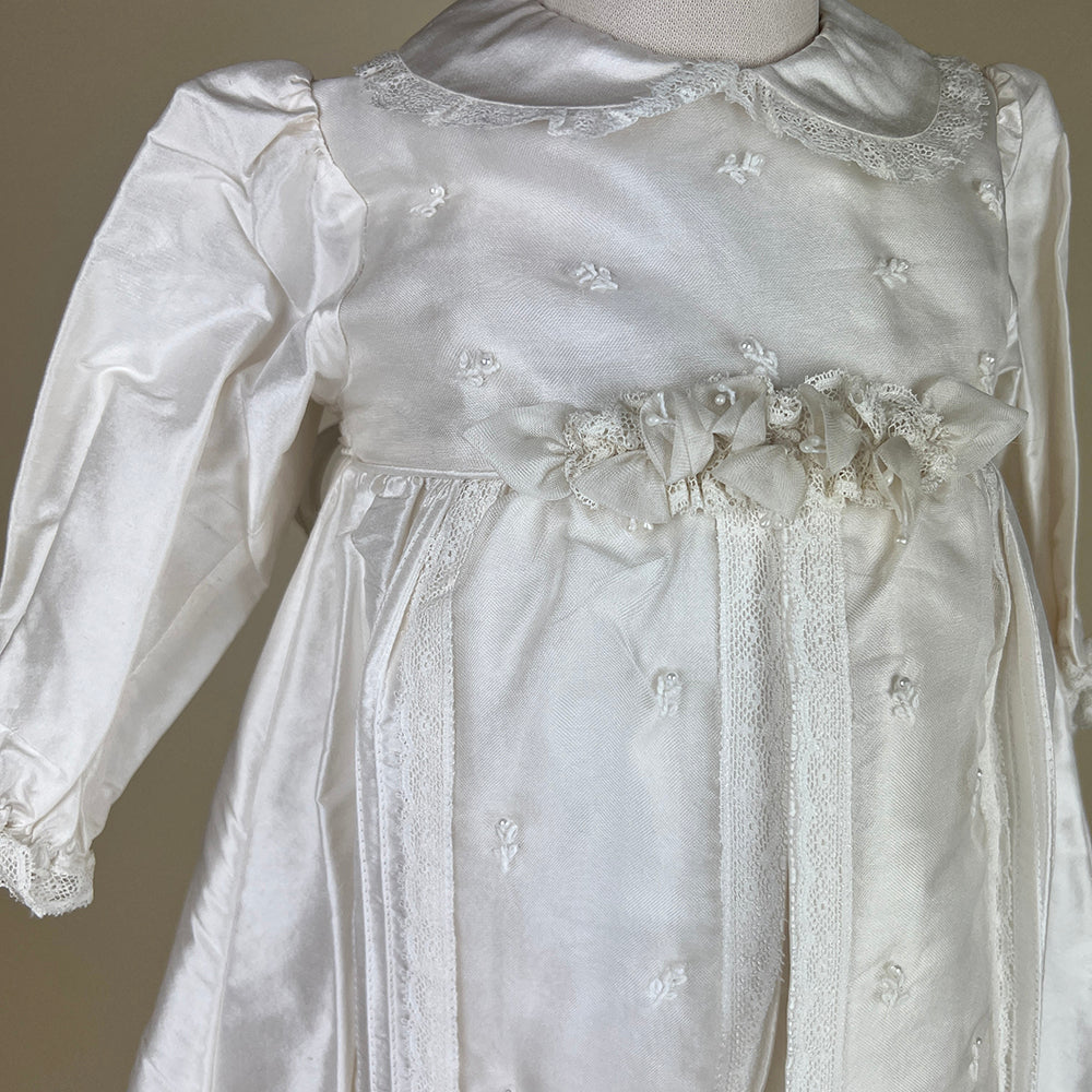 Pretty Originals Christening Gown Ivory BD00776