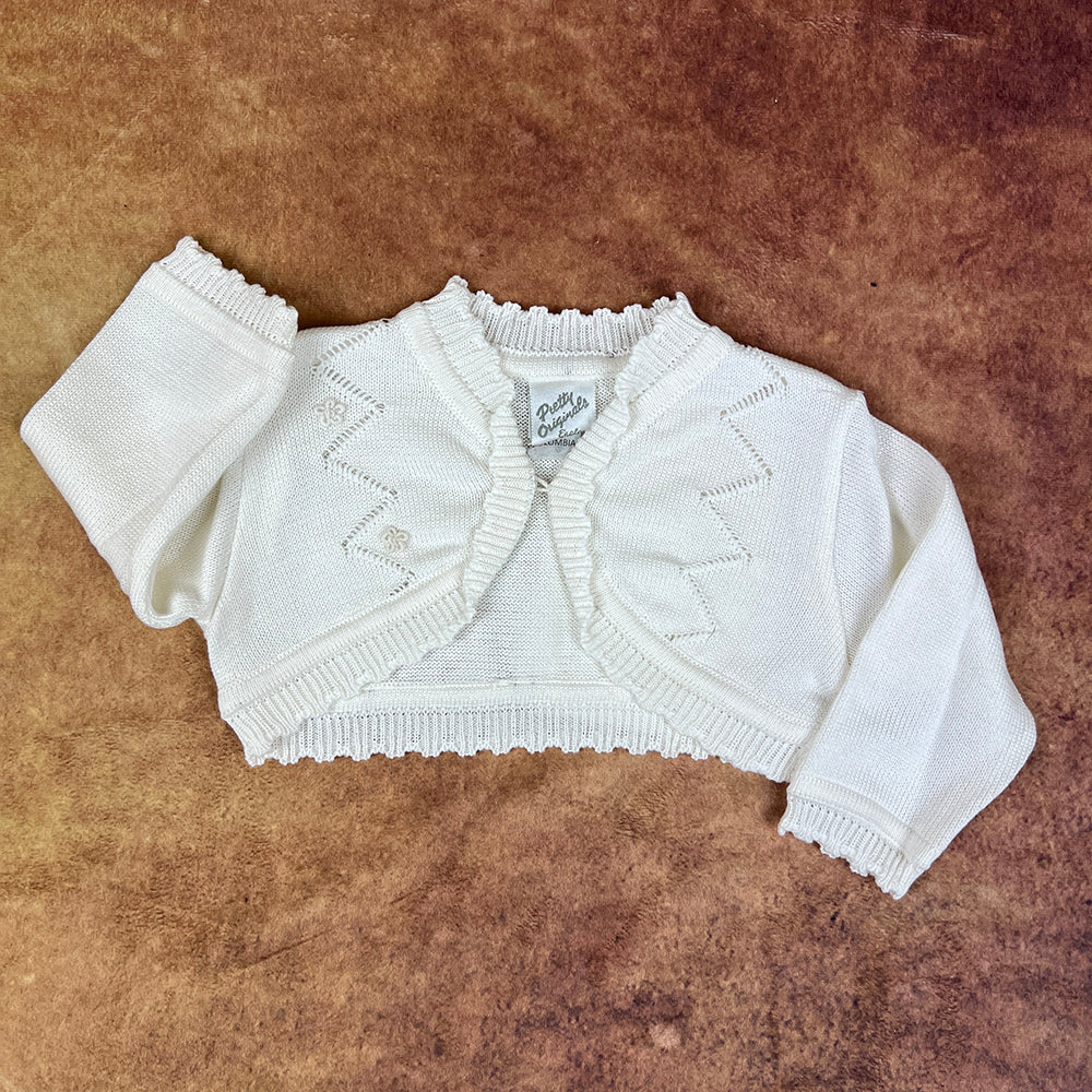 Pretty Originals Girls Bolero Ivory JP01544