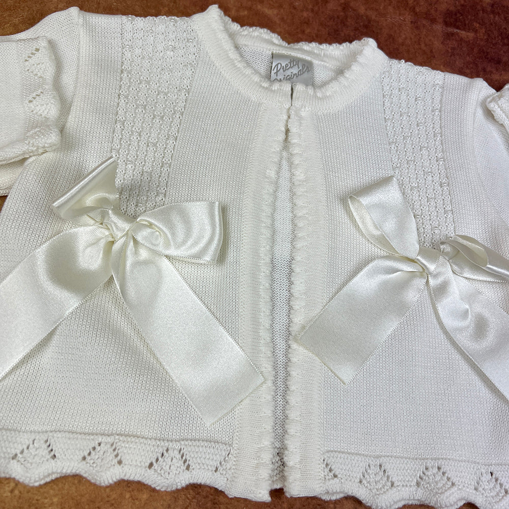 Pretty Originals Girls Bolero Ivory JP02761