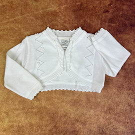 Pretty Originals Girls Bolero White JP01544