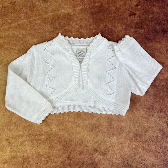 Pretty Originals Girls Bolero White JP01544