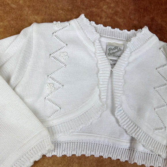 Pretty Originals Girls Bolero White JP01544