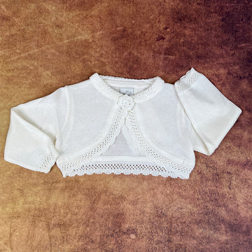Pretty Originals Girls Bolero White JP01565