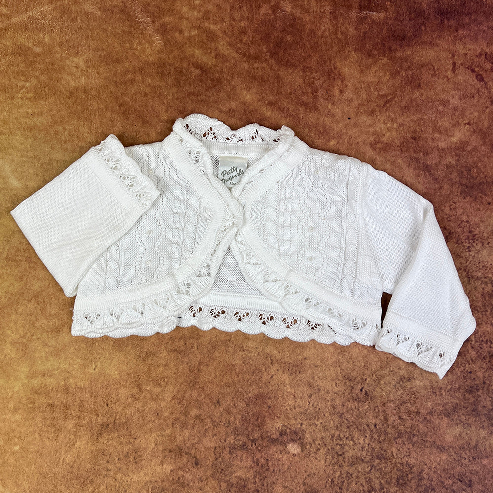 Pretty Originals Girls Bolero White JP64100