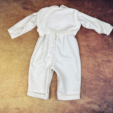 Pretty Originals Romper Set Ivory JP1126