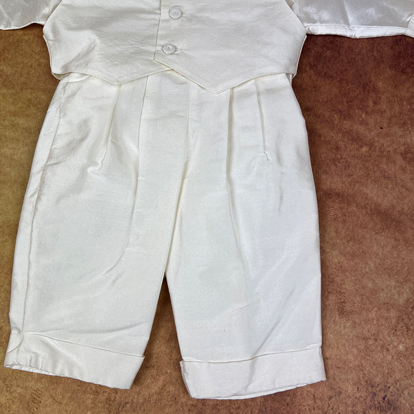 Pretty Originals Silk Four Piece Set Ivory D07096