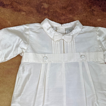 Pretty Originals Silk Romper Ivory DL07169