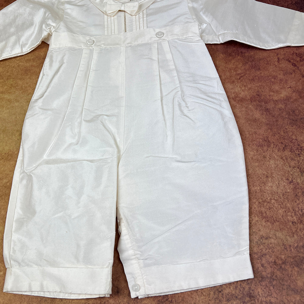 Pretty Originals Silk Romper Ivory DL07169